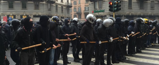 Manifestation contre l'Expo universelle à Milan (2015)
