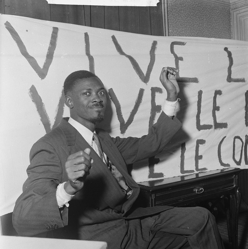 Lumumba à Bruxelles en 1960