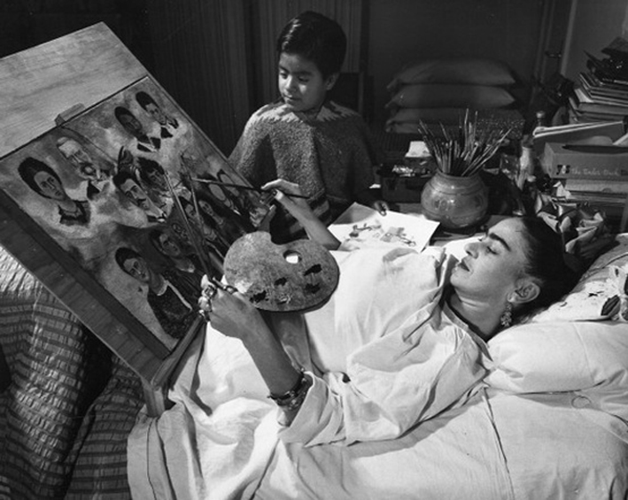 Frida Khalo (photo de Tina Modotti)