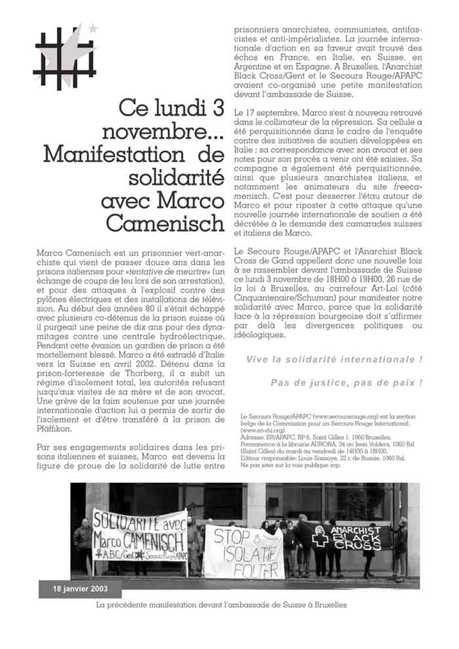 Tract pour Camenisch