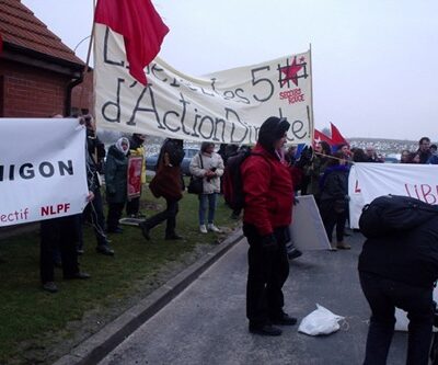Manifestation à Bapaume