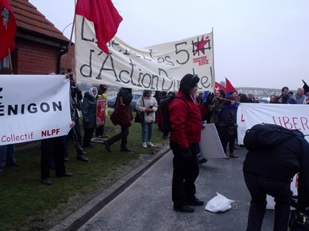 Manifestation à Bapaume Manifestation à Bapaume