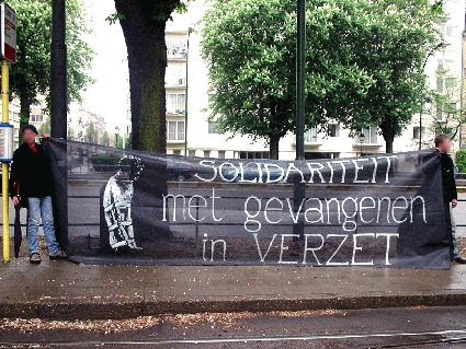 Manif pour les 4 de Aachen