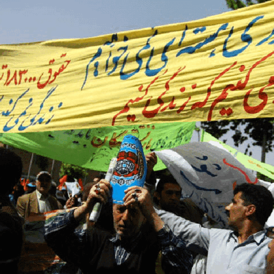 manifestation en iran