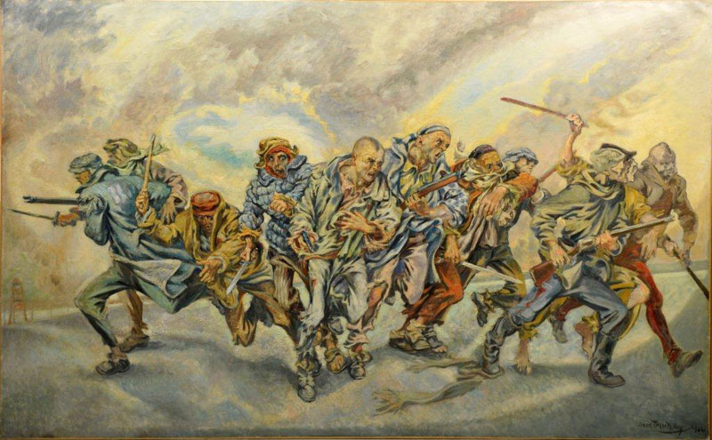 L'insurrection de Buchenwald Boris Taslitzky