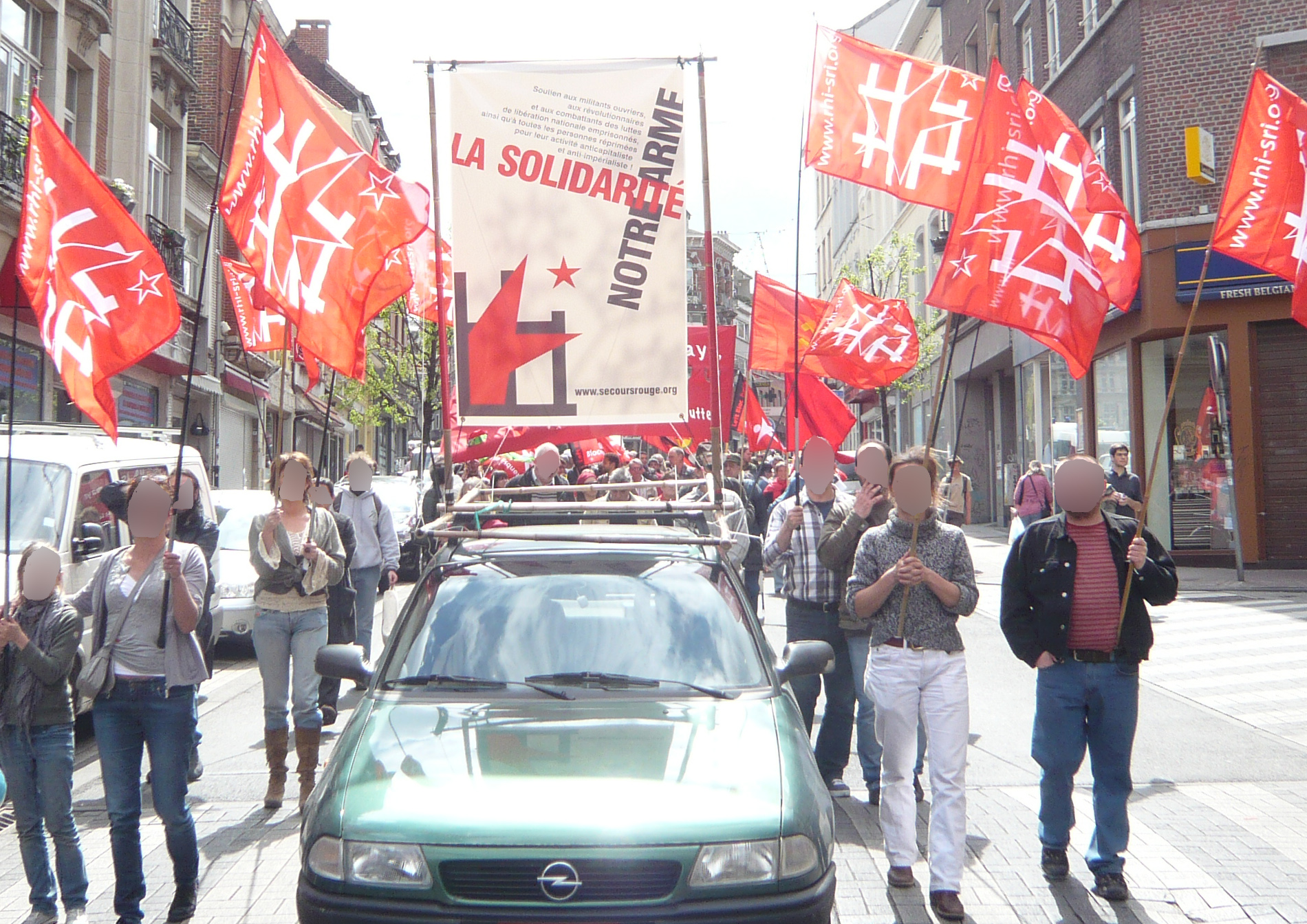 Dans le cortège du 1er mai 2010