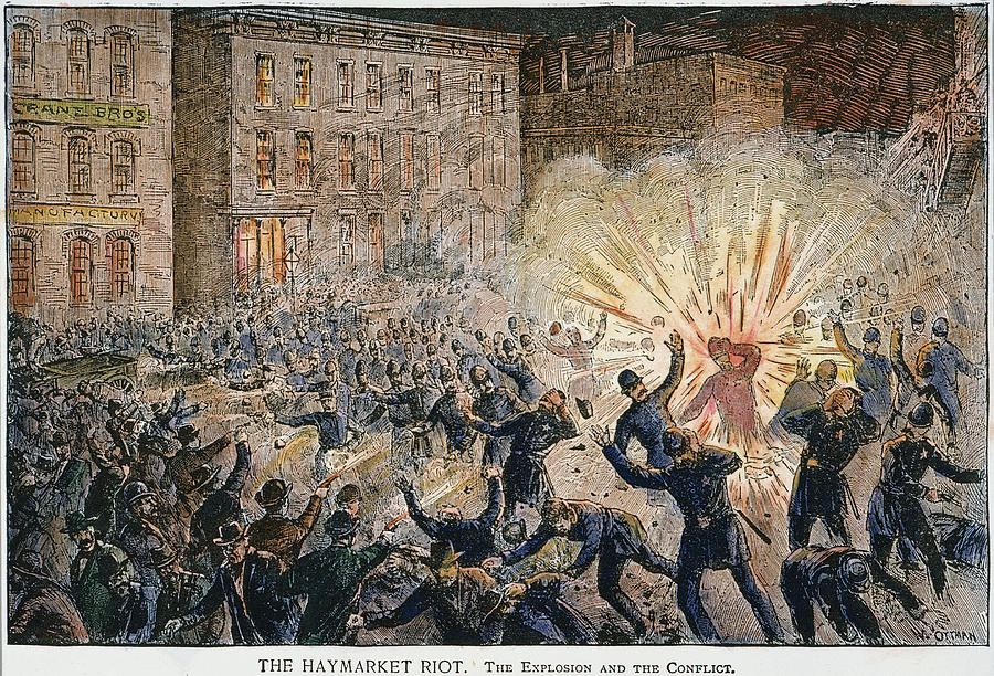 L'explosion de la bombe de Haymarket