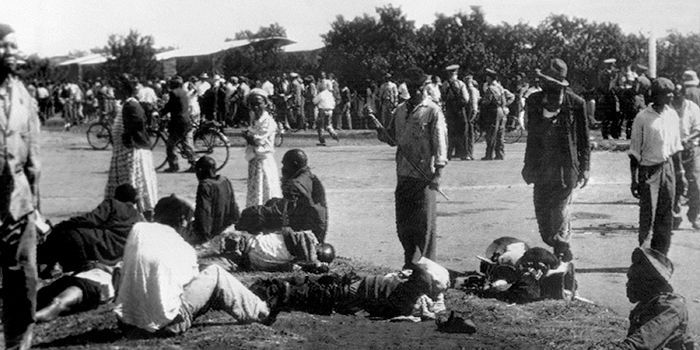 Le massacre de Sharpville