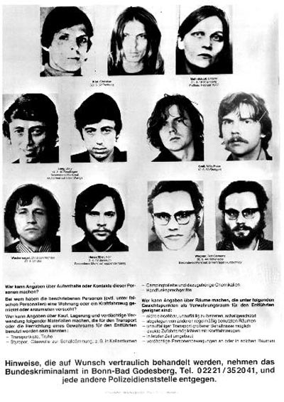 Affiche pour le procès Affiche pour le procès