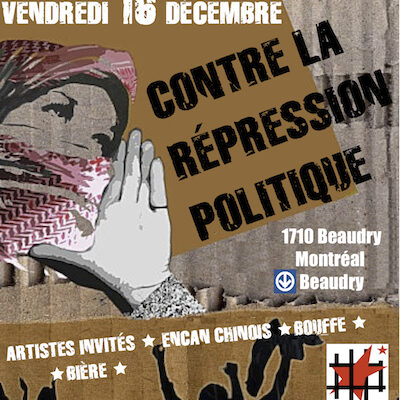 Initiative solidaire des 4 du SR à Montréal