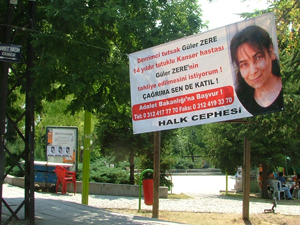 Calicot pour Güler Zere Calicot pour Güler Zere