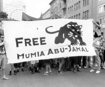 Manifestation pour la libération de Mumia