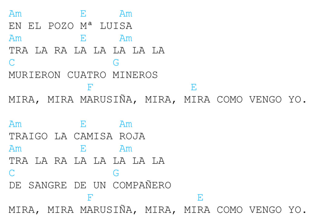 En el pozo maria luisa guitare