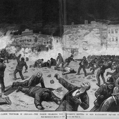 La répression du rassemblement de Haymarket