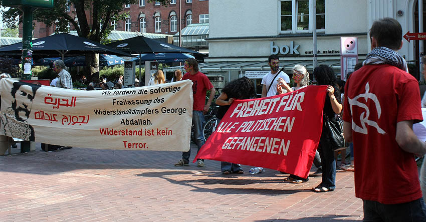 Rassemblement Georges Abdallah Hambourg
