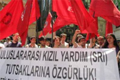 Rassemblement solidaire à Istanbul