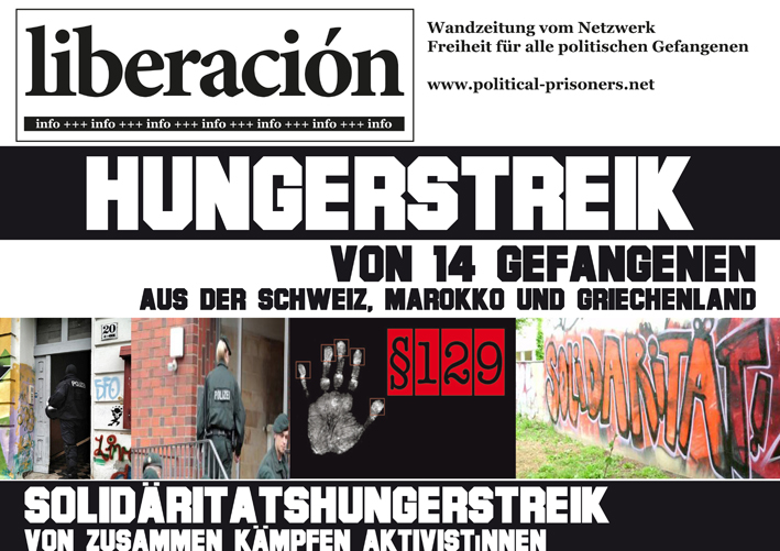 La publication du Netzwerk Freiheit für alle politischen Gefagenen La publication du Netzwerk Freiheit für alle politischen Gefagenen