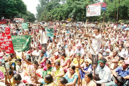 Manifestation adivasis Manifestation adivasis