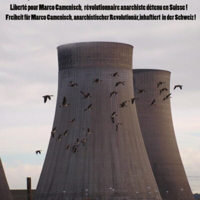 Affiche du SRI pour Marco Camenisch