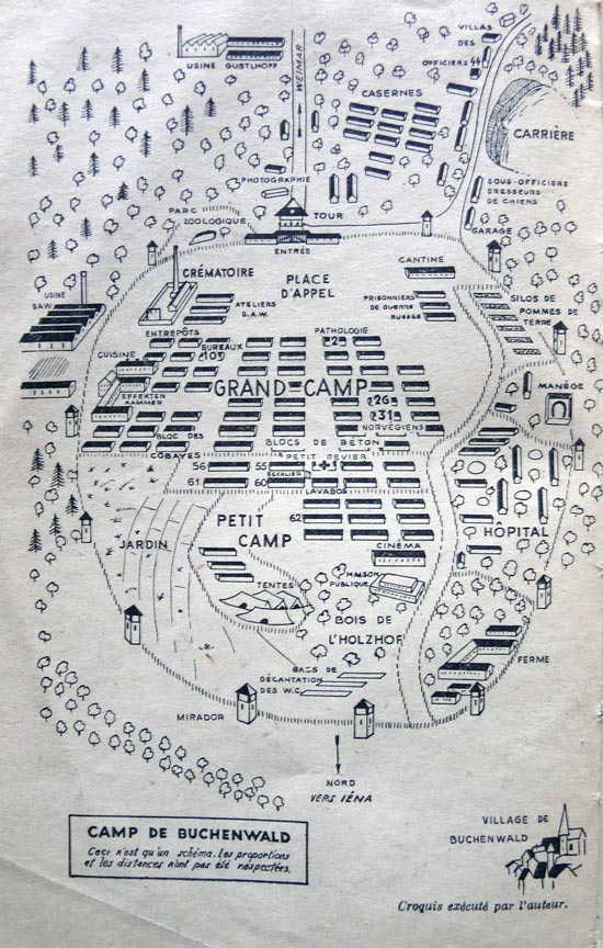 Quelques un des 60.000 déportés tués à Buchenwald