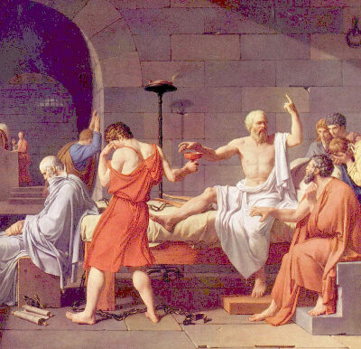 La mort de Socrate, par David