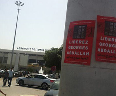 affiche Georges Abdallah Tunis