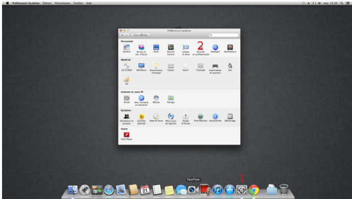 Paramétrer le 'coupe-feu' 