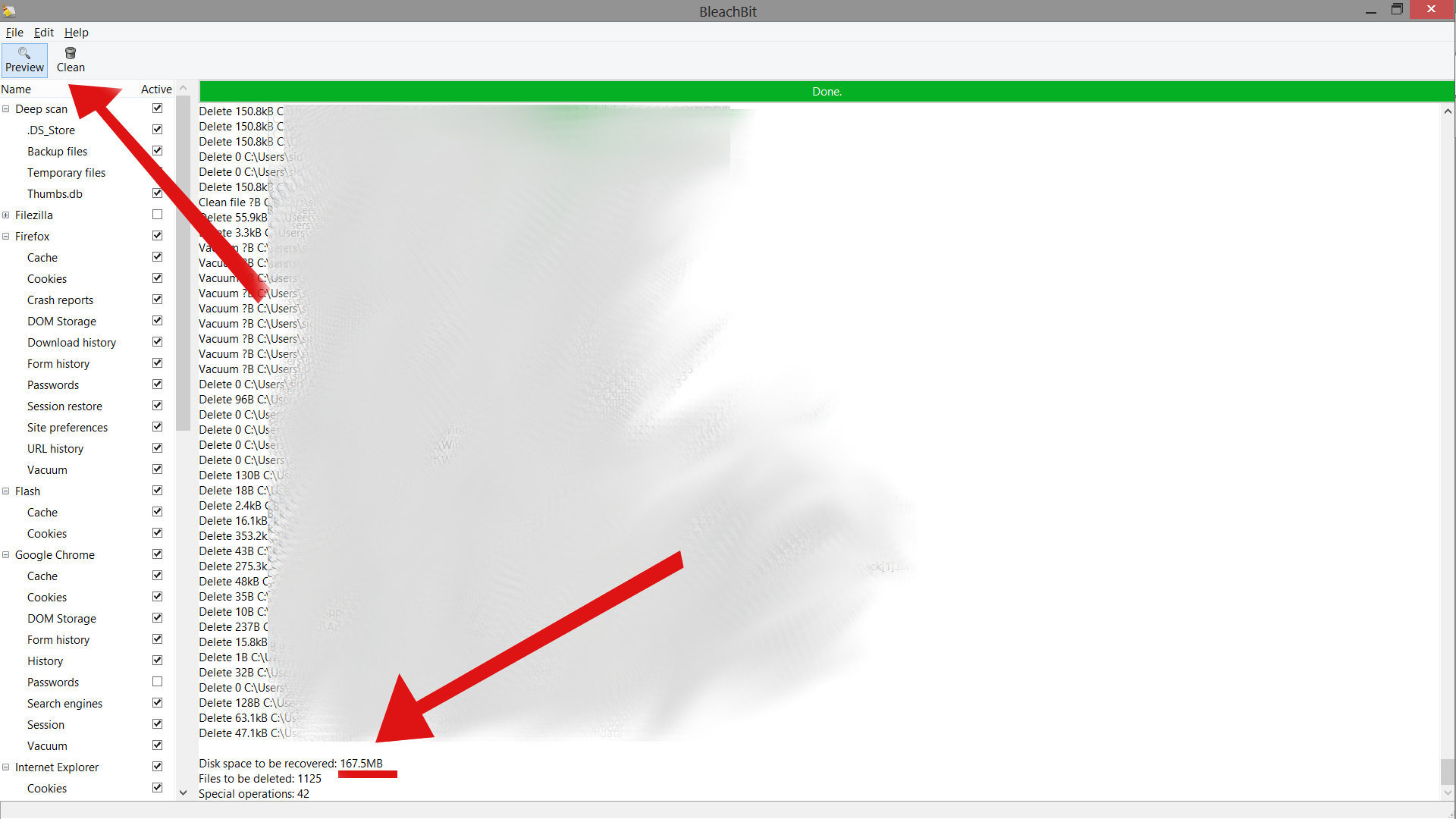 Effacer avec Bleachbit 2 Effacer avec Bleachbit 2