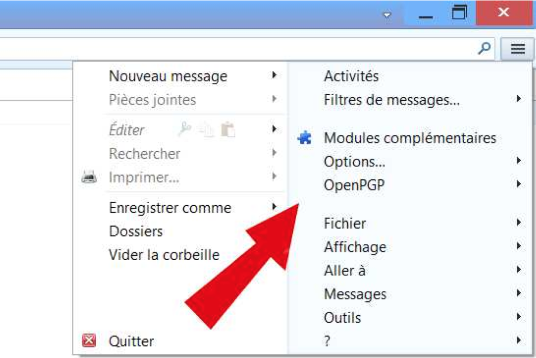 Installer Enigmail Installer Enigmail