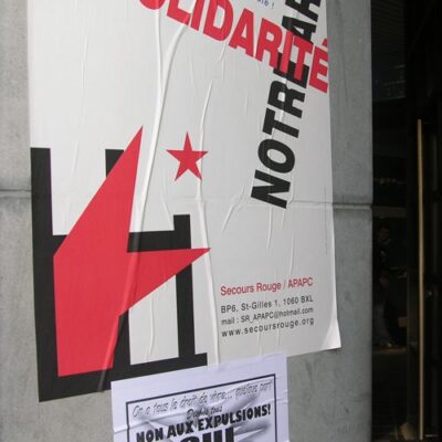 Collage en solidarité avec Semira Adamu