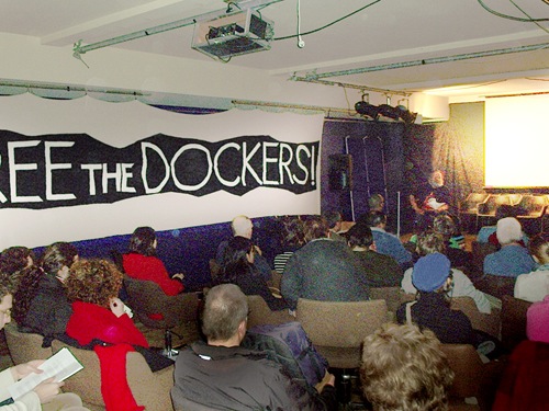 Soirée de solidarité avec les dockers