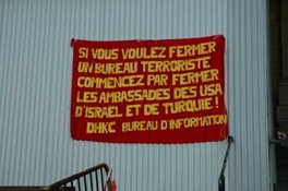 Manifestation pour le DHKP-C