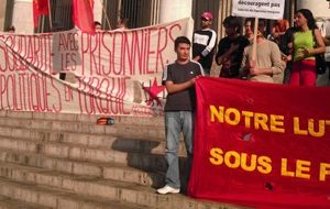 Manifestation pour le MLKP