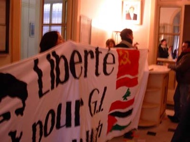 Occupation du consulat libanais