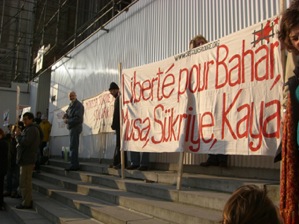 Rassemblement au procès DHKP-C