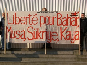 Rassemblement au procès DHKP-C