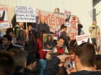 Rassemblement au procès DHKP-C