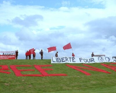 Manifestation à Bapaume pour Action Directe