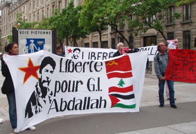 Manifestation pour GI Abdallah