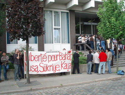 Rassemblement au procès du DHKP-C à Anvers