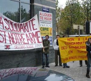 Manifestation pour les proches du MLKP