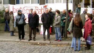 Manif au procès DHKP-C à Anvers