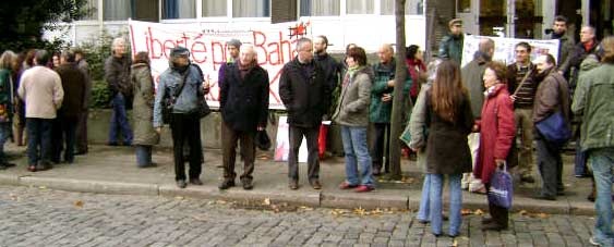 Manif au procès DHKP-C à Anvers