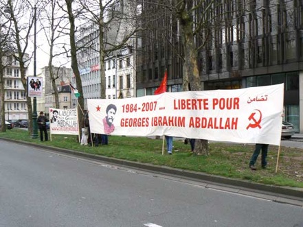 Rassemblement pour Georges Ibrahim Abdallah