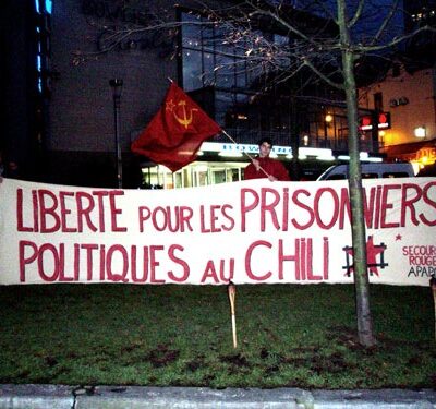 Calicot SR pour les prisonniers chiliens