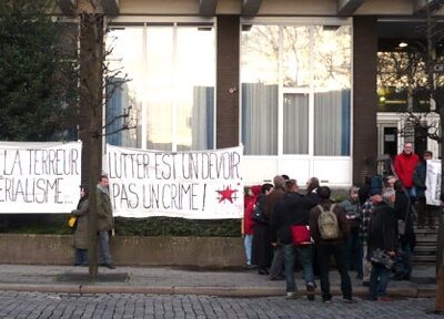 Rassemblement pour la dernière audience à Anvers