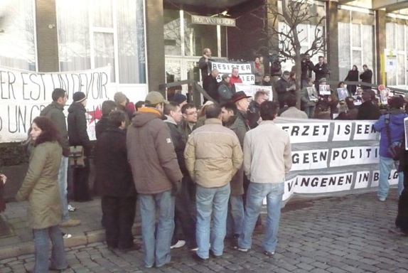 Rassemblement pour la dernière audience à Anvers