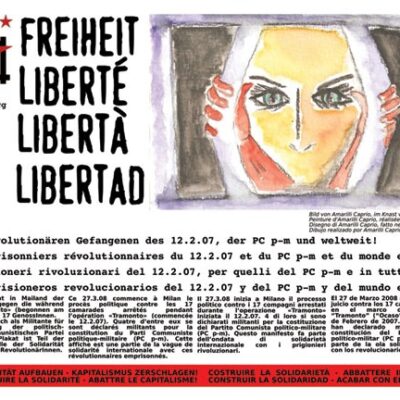 Solidarité avec les grévistes de la faim