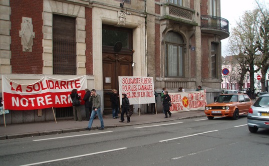 Rassemblement à Lille