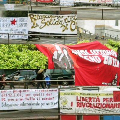 Manifestation pour le SR à Milan